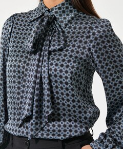 Blouse blauw
