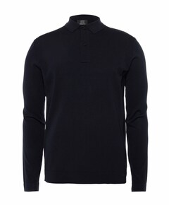 Heren polo blauw