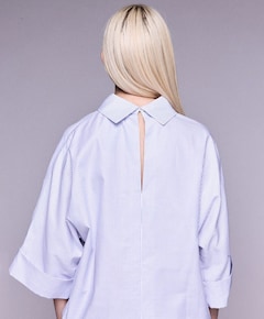 Dames blouse blauw