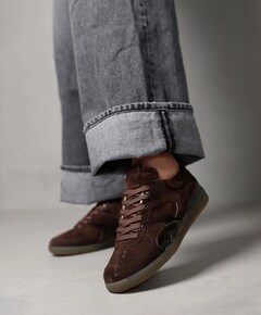 Nilla Macy dames sneakers bruin