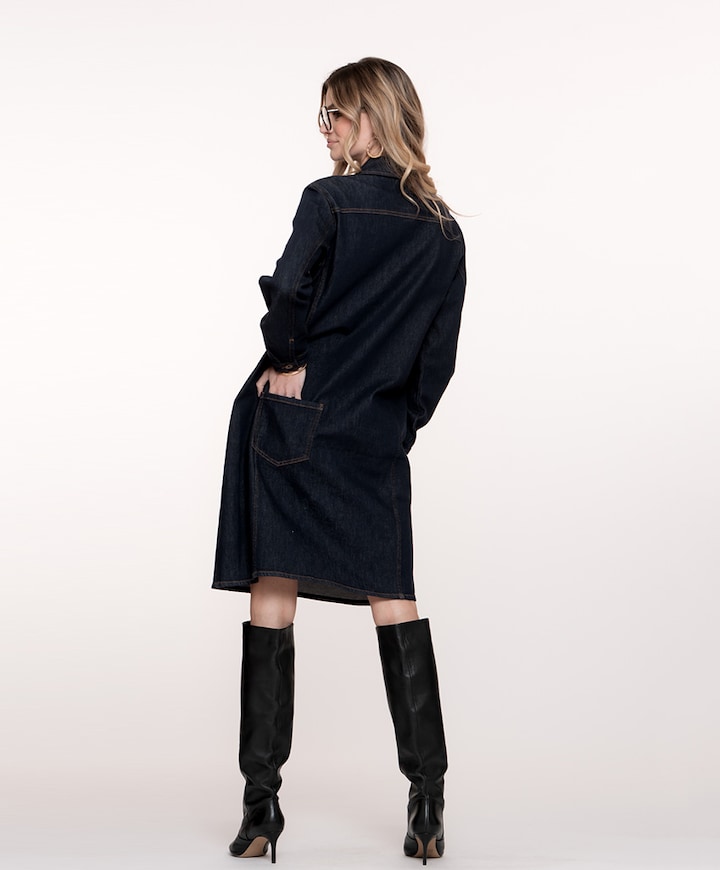 Dames spijkerjas  blauw