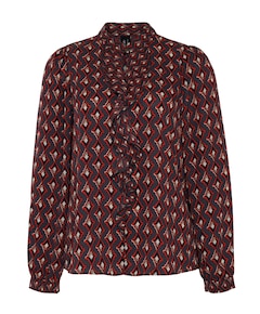 Dames blouse grijs