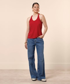 Dames top rood