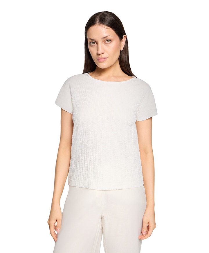 Dames T-shirt ecru