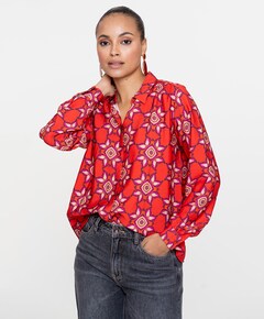 Dames blouse rood