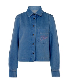 Dames blouse blauw
