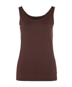Dames top bruin