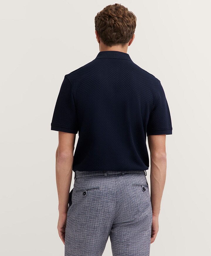 Polo blauw