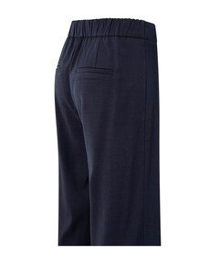 Woven wide leg broek blauw