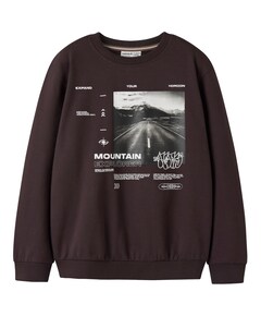 Jongens sweater bruin