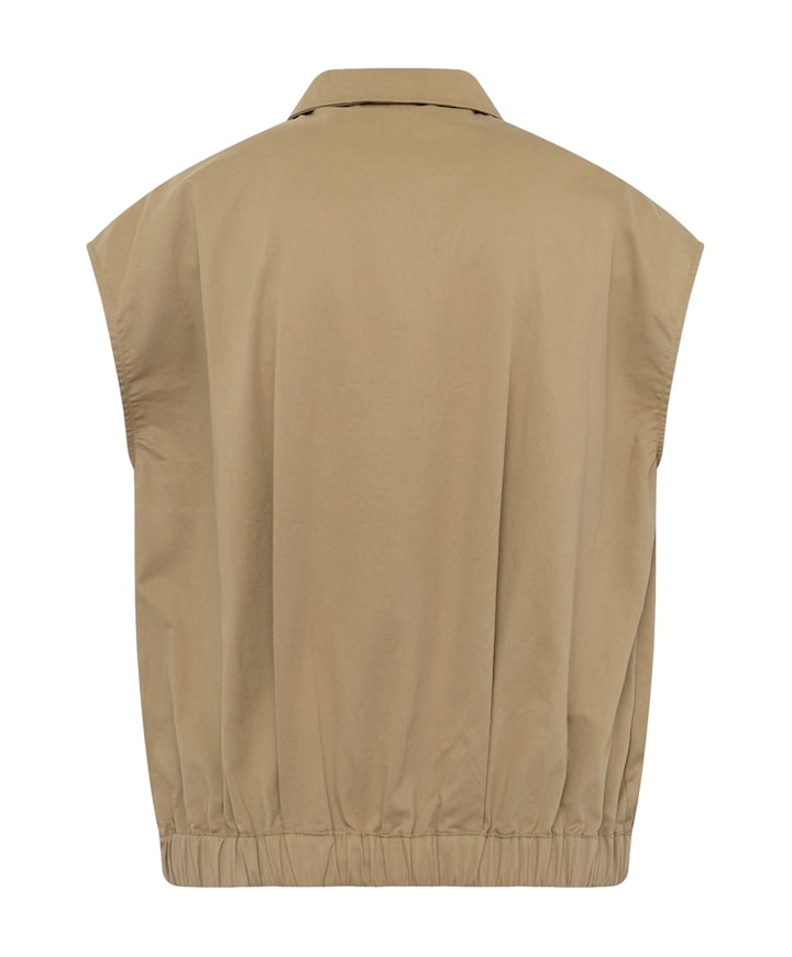 Dames gilet ecru