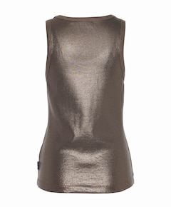 Dames top bruin