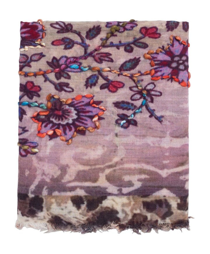 Dames sjaal multicolor