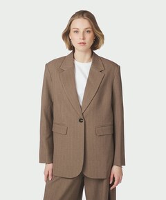 Dames blazer beige