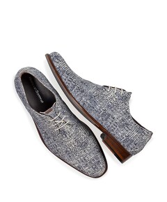 heren veterschoenen blauw