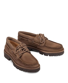 dames loafers bruin