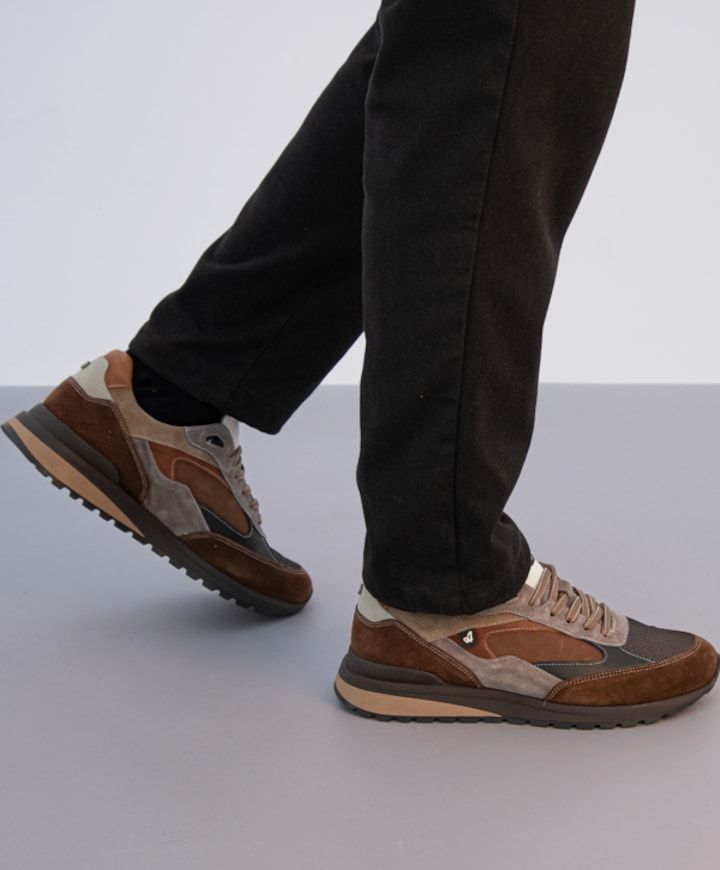 Sparrow heren sneakers bruin