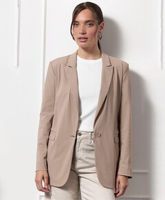 Dames blazer beige