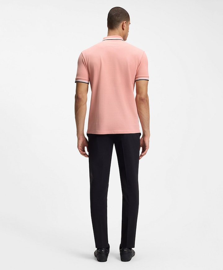 Heren polo roze