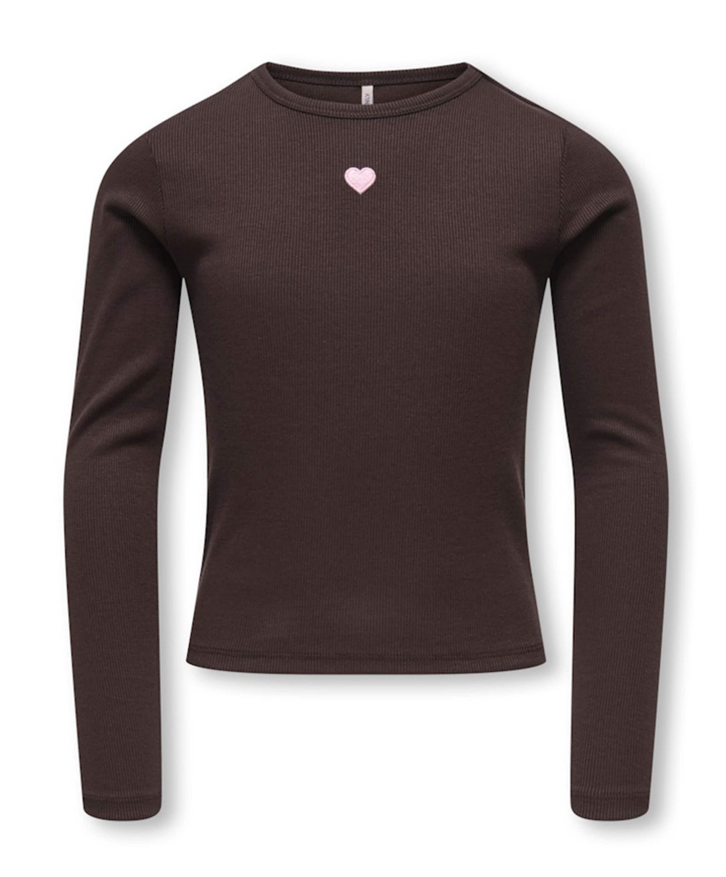 Meisjes T-shirt bruin
