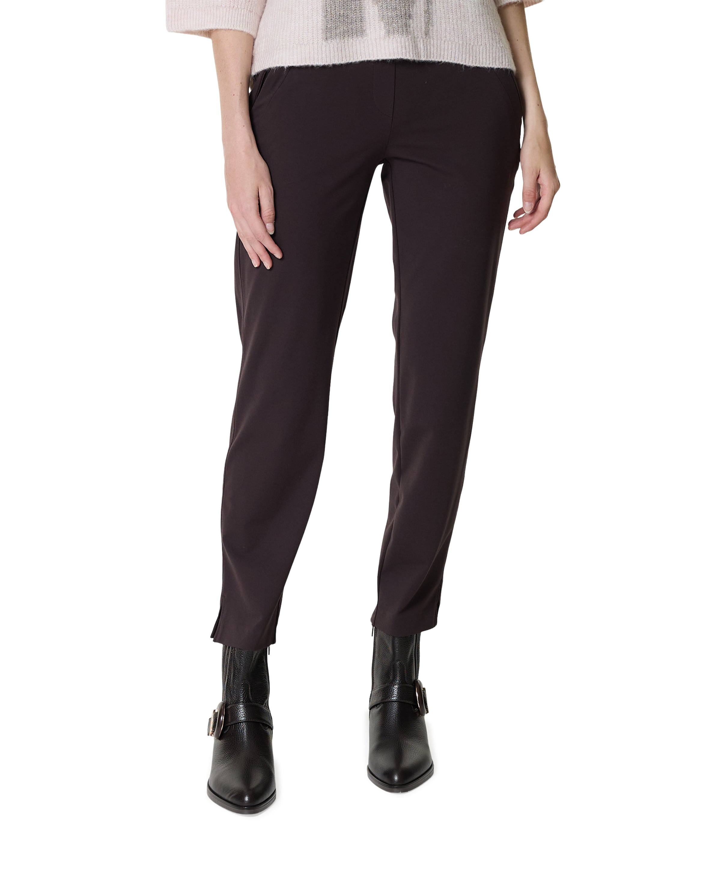 Jenny Business dames broek bruin