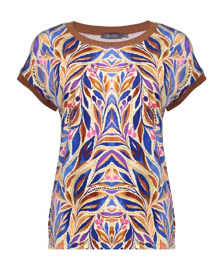 Dames T-shirt blauw