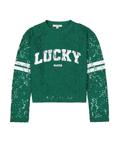 Meisjes longsleeve groen