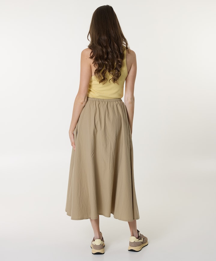 Dames rok beige