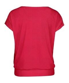 Dames T-shirt bordeaux