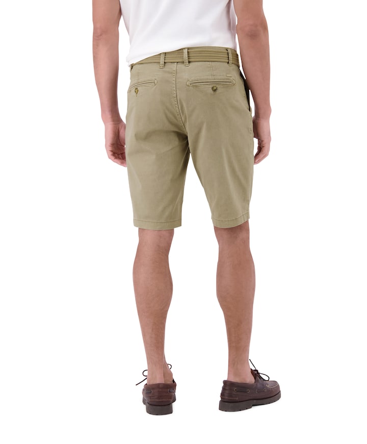 heren korte broek beige