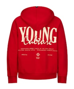 Jongens hoodie rood