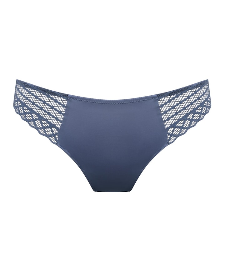 Dames string blauw