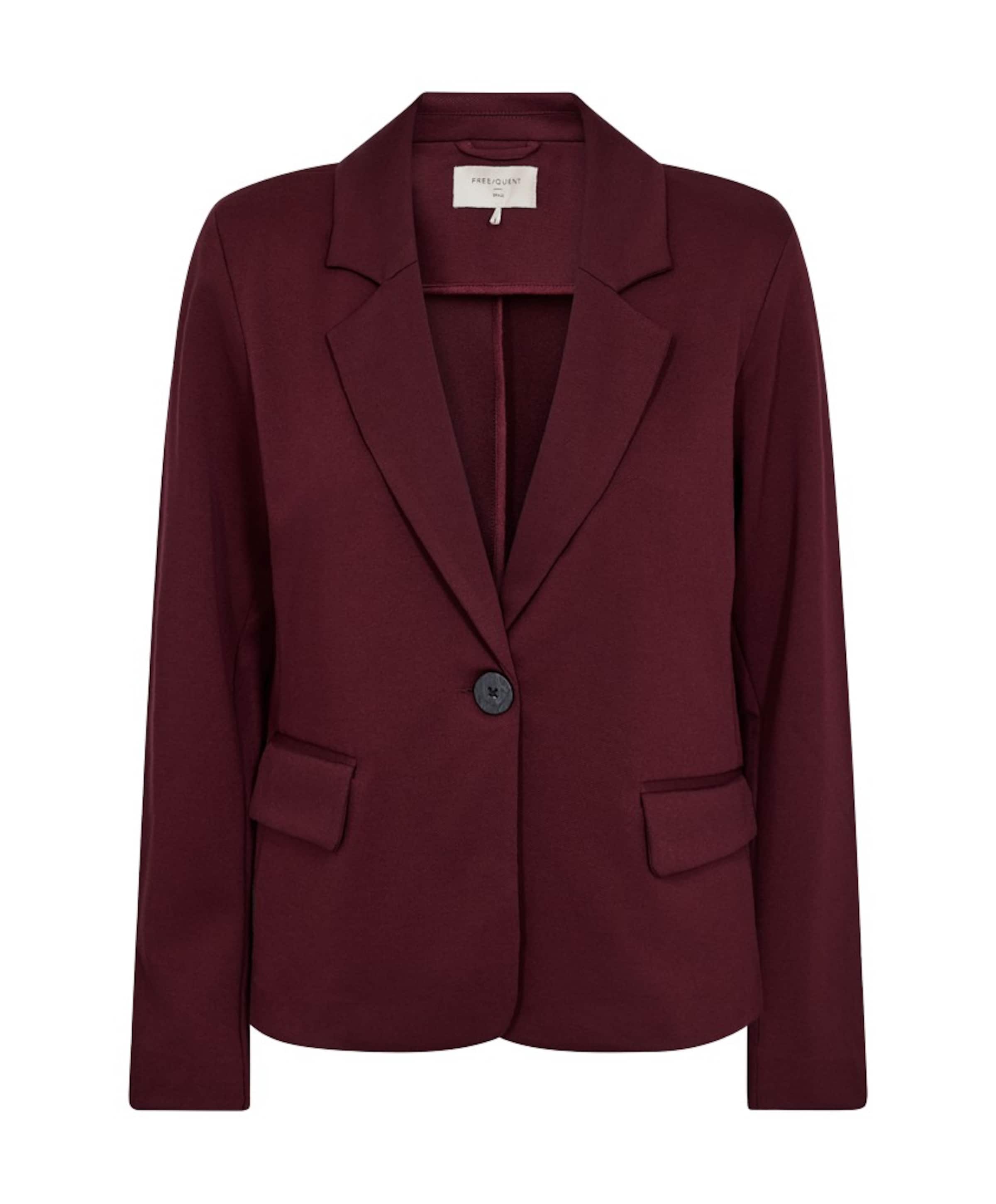 Dames blazer bordeaux