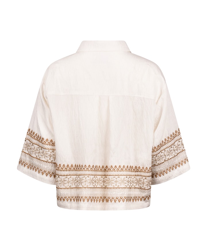 Dames blouse ecru