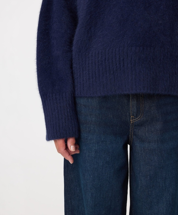 Dames trui blauw