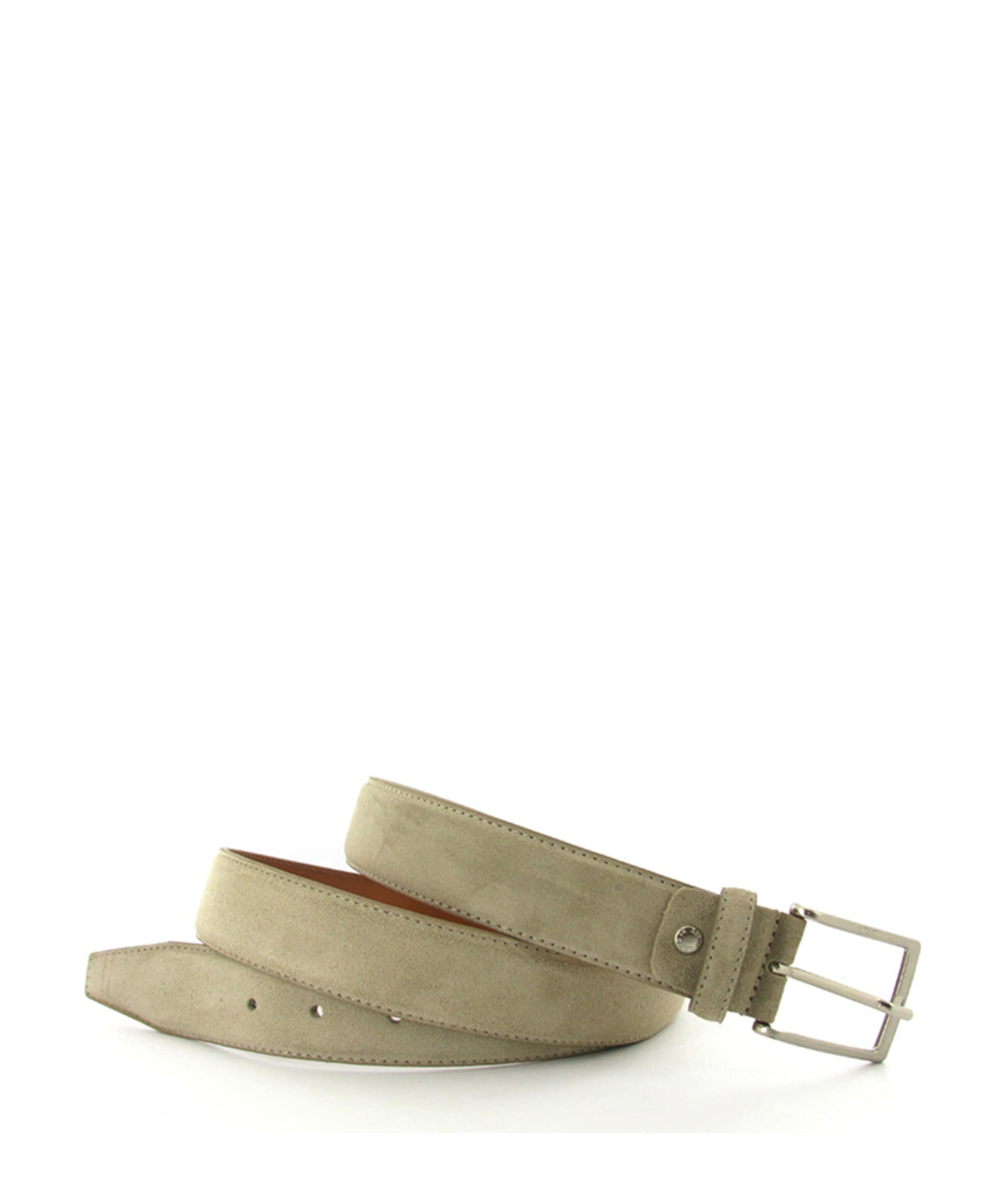 Heren riem beige