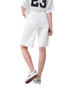 Loose fit dames jorts wit