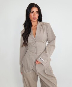Dames blouse beige