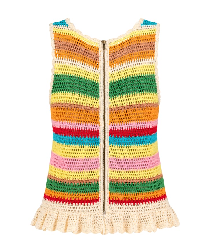 Dames top multicolor