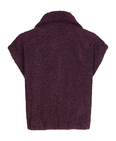 Dames gilet paars