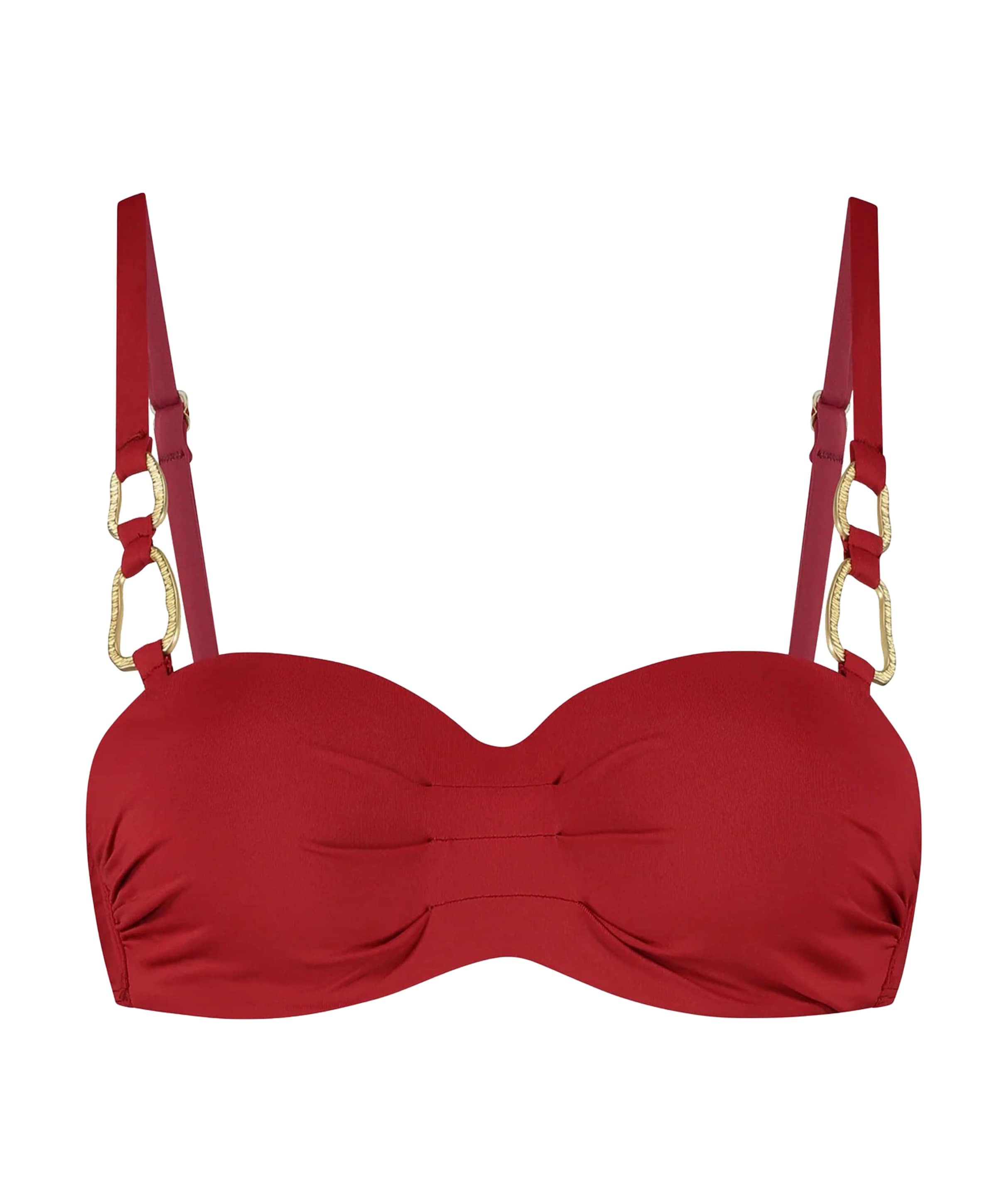 Dames bikinitop rood