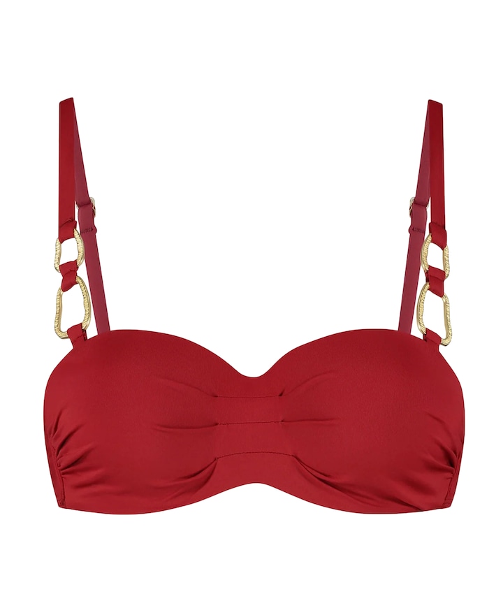 Dames bikinitop rood