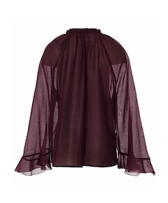 Dames blouse bordeaux