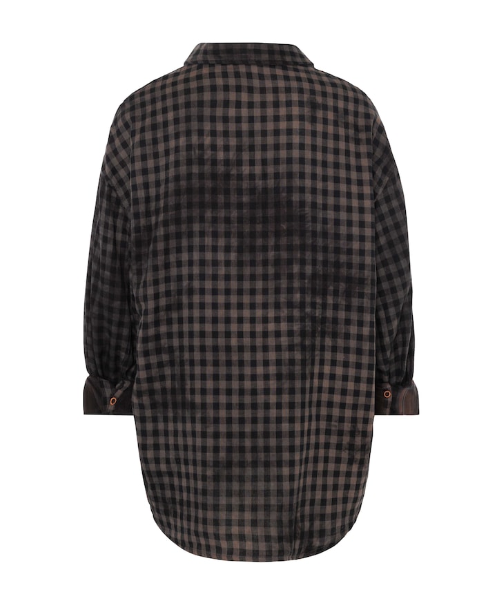 Dames blouse bruin