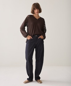 Dames trui bruin