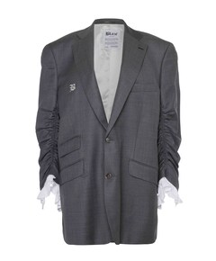 Dames blazer grijs