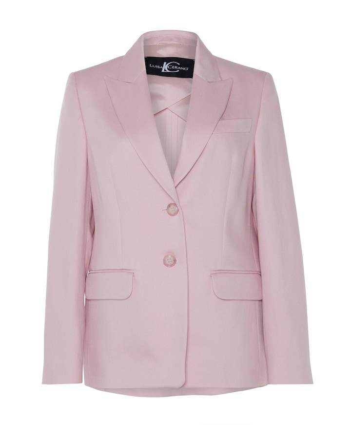 Dames blazer roze