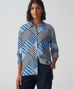 Blouse blauw