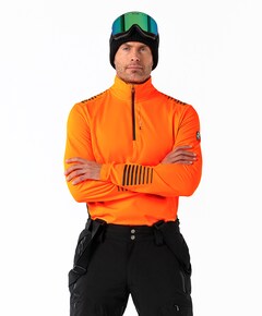 Heren pully oranje