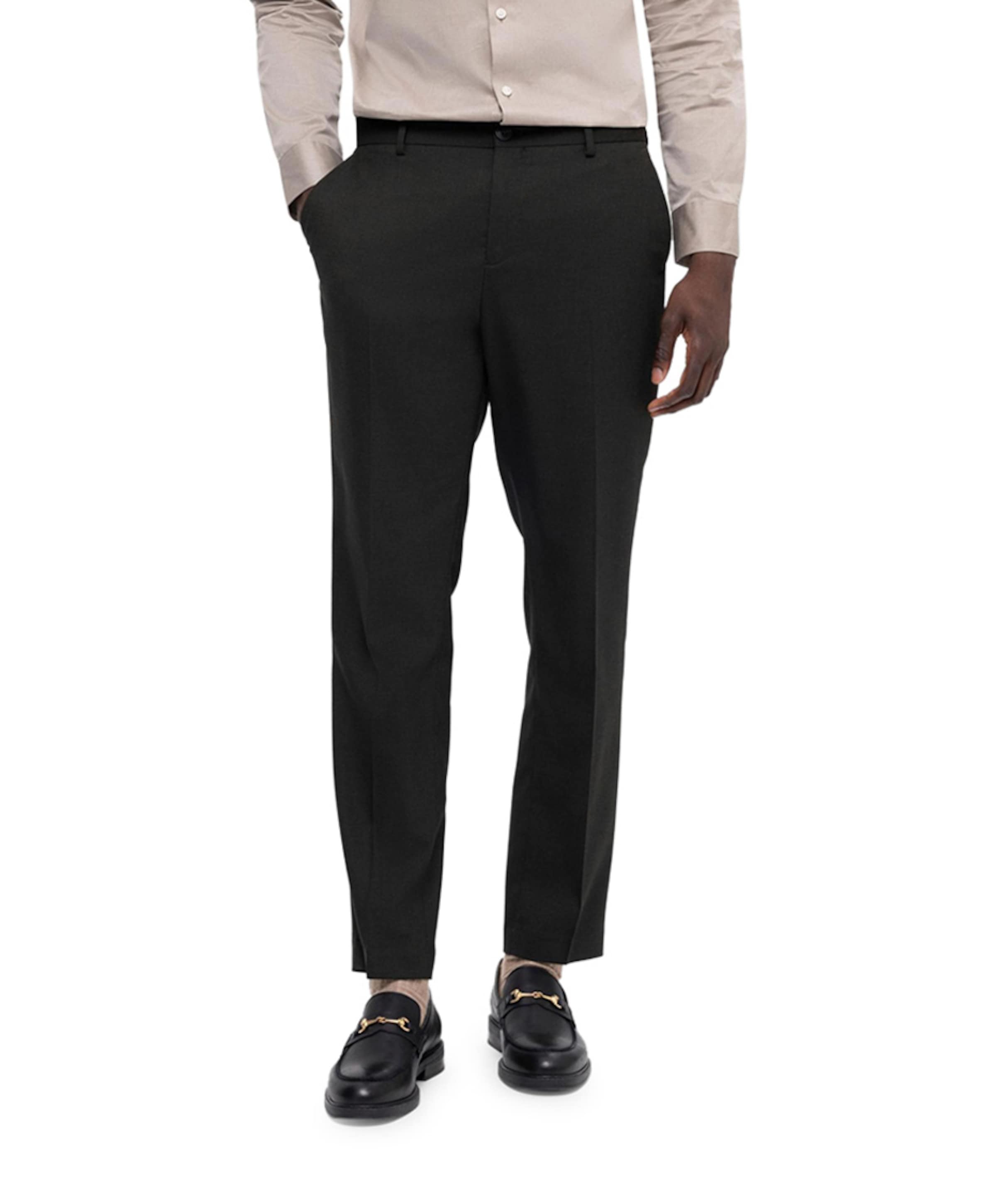 SLHSLIM-NEIL TRS B NOOS heren pantalon groen